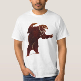 Montana Grizzly Bear Wildlife Animal Natature Art T Shirt
