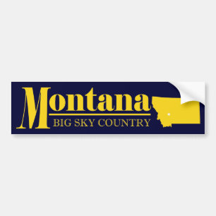 Montana Guld Bildekal