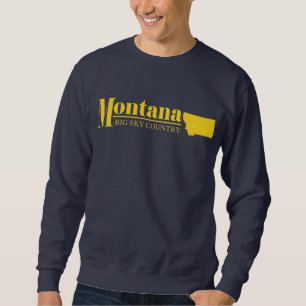Montana guld lång ärmad tröja