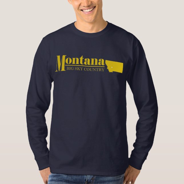 Montana Guld T-shirt (Framsida)
