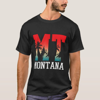 Montana Handflatan Träd Mt T Shirt