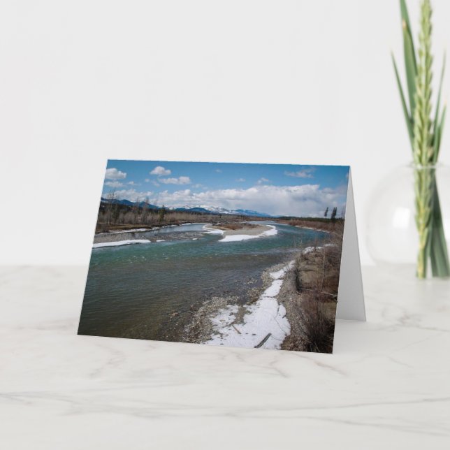 Montana helgdagflod helgkort (Framsida)