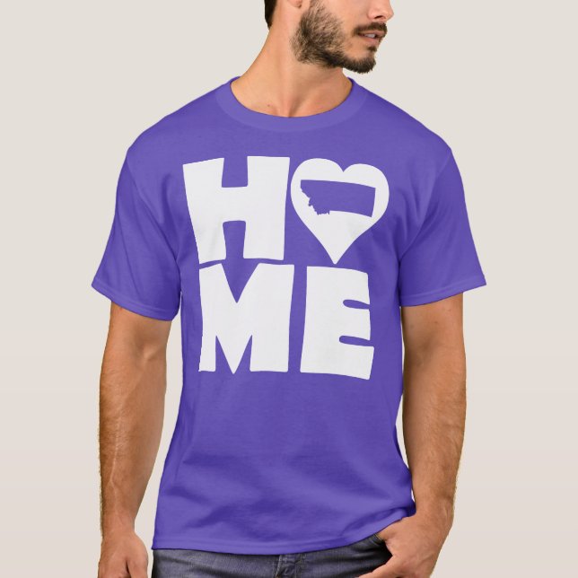 Montana Hem Stat Tröjor T-Shirt (Framsida)