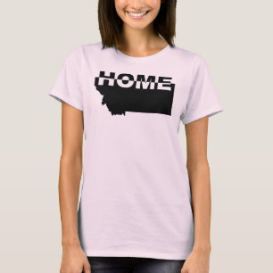 Montana Hemifrån Från Stat T-Shirt Tees