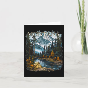 Montana Hiking Camping Hunting utomhus Kort