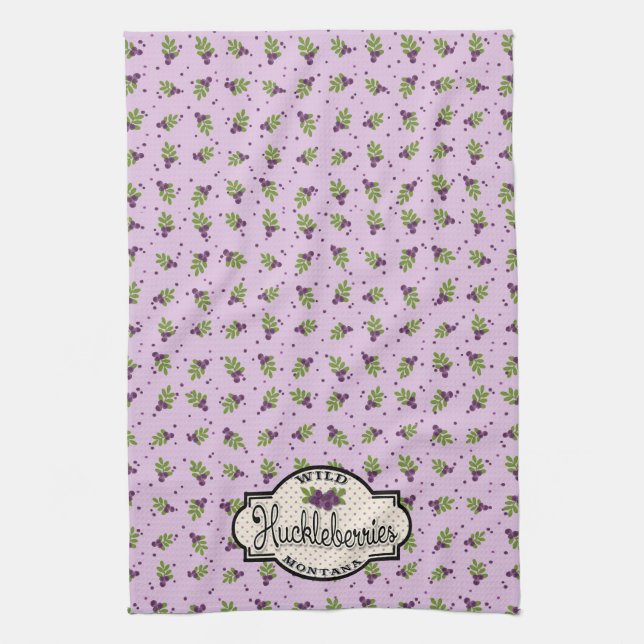 Montana Huckleberry Kitchen Towel Kökshandduk (Vertikal)