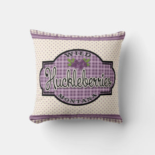 Montana Huckleberry Pillow Kudde