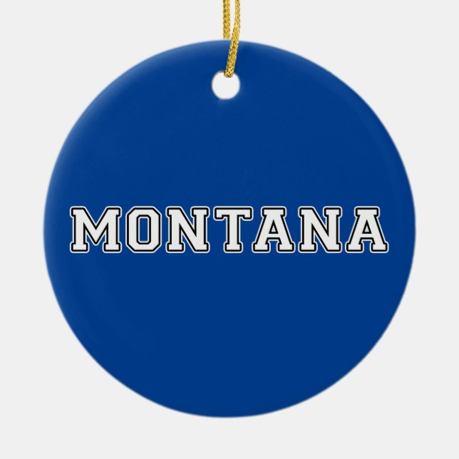 Montana Julgransprydnad Keramik (Framsidan)