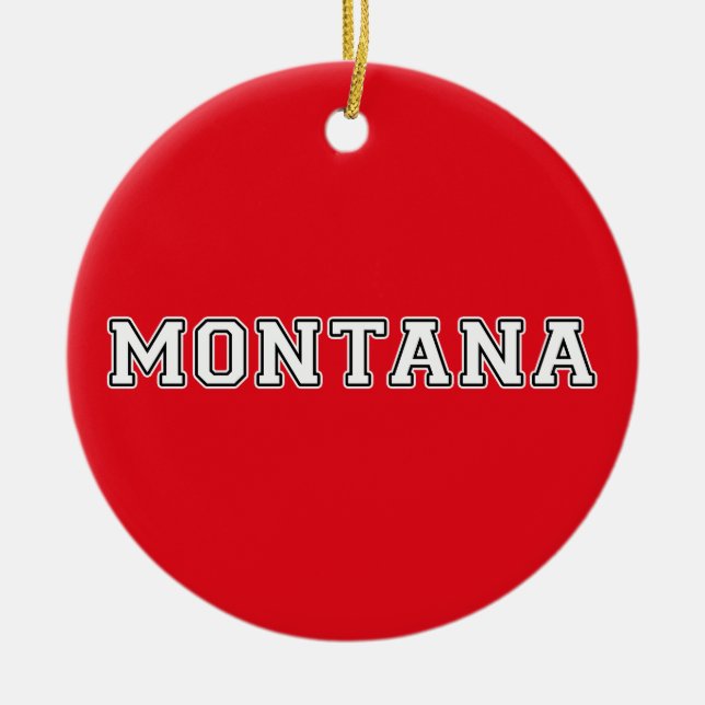 Montana Julgransprydnad Keramik (Framsidan)