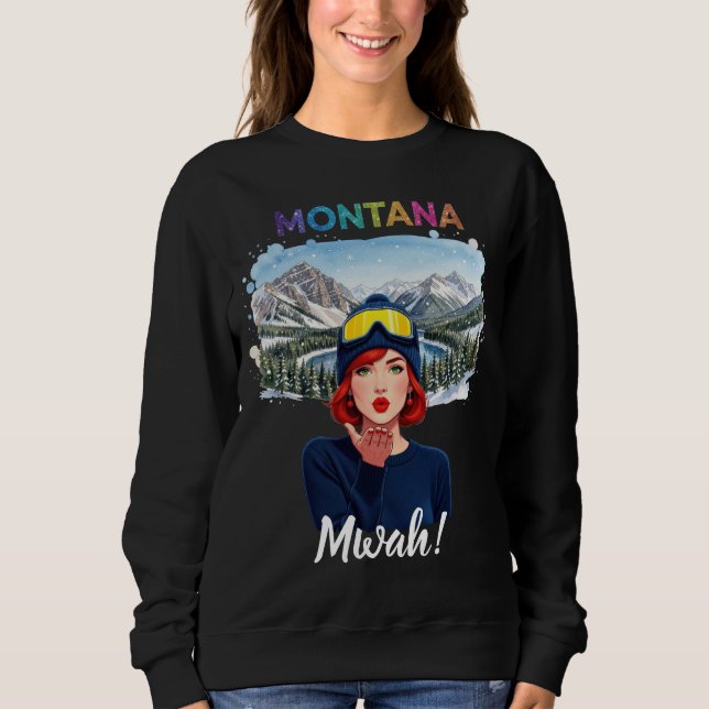 Montana Kyss T Shirt (Framsida)
