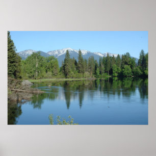 Montana landskap poster