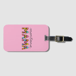 Montana Mama Luggage Tag Bagagebricka