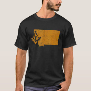 Montana Masons Grand Lodge Af&am Freemason Far' T Shirt