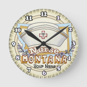 Montana Nurse Rund Klocka