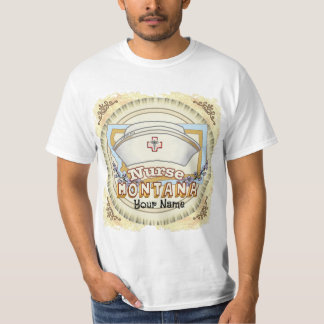 Montana Nurse T Shirt