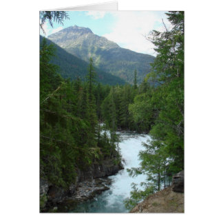 Montana på mitt varar besvärad hälsningskort