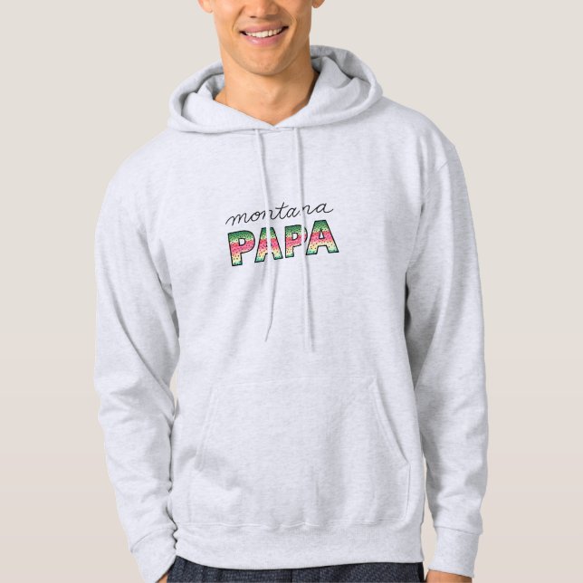 Montana Papa Hoodie (Framsida)