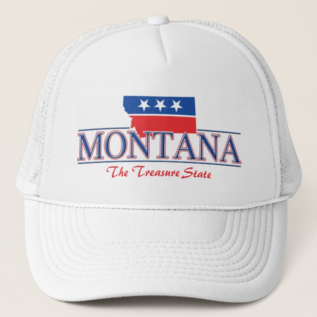 Montana patriotisk hatt keps (Framsida)