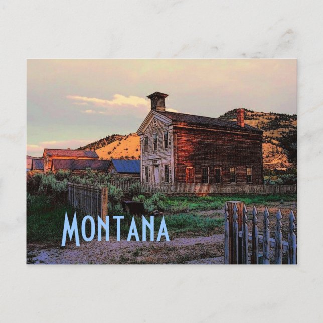 Montana Postcard Vykort (Framsida)