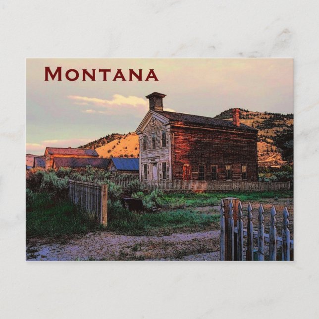 Montana Postcard Vykort (Framsida)