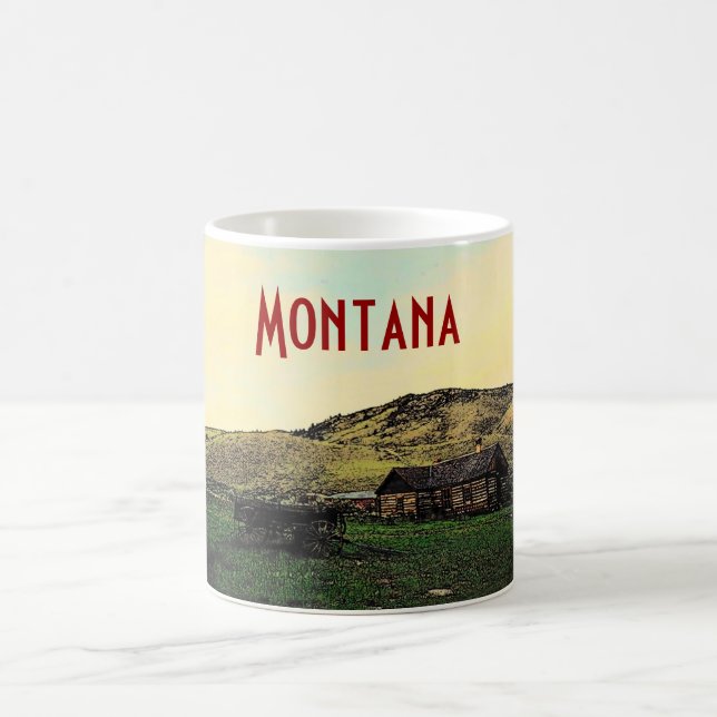 Montana ranchmugg kaffemugg (Center)