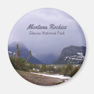 Montana Rockies Glacier National Park Landcape Magnet