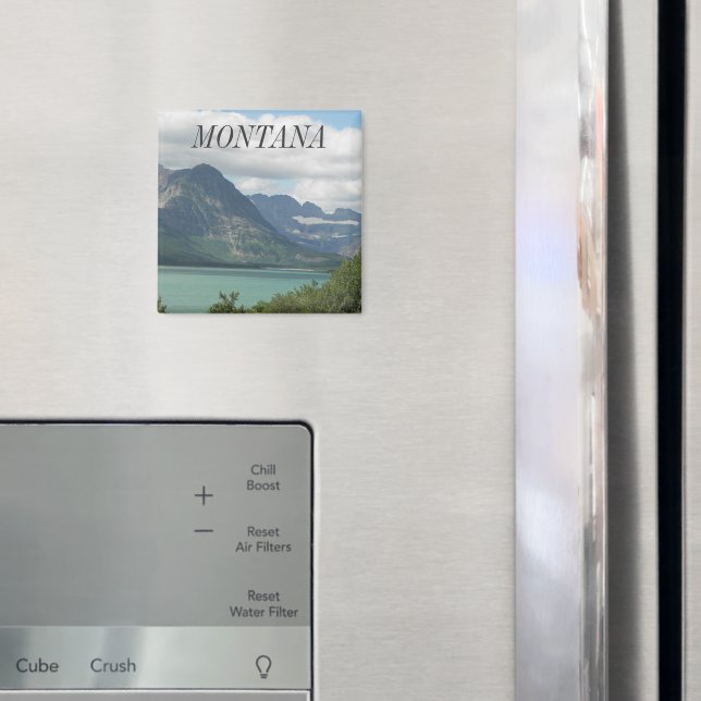 Montana Rockies liggande foto Magnet (In Situ (Fridge))
