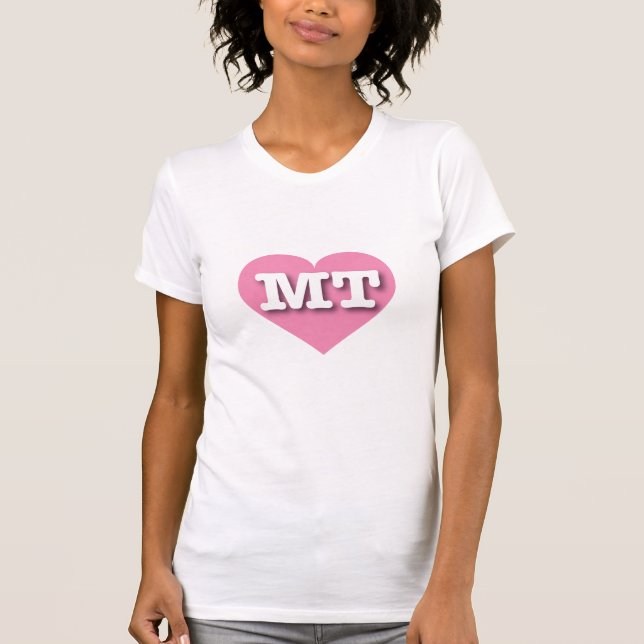 Montana Rosa Heart - I kärlek MT Tee (Framsida)