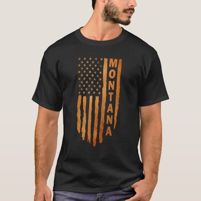 Montana Rustic Höger till följd av Armens andra än T Shirt (Framsida)