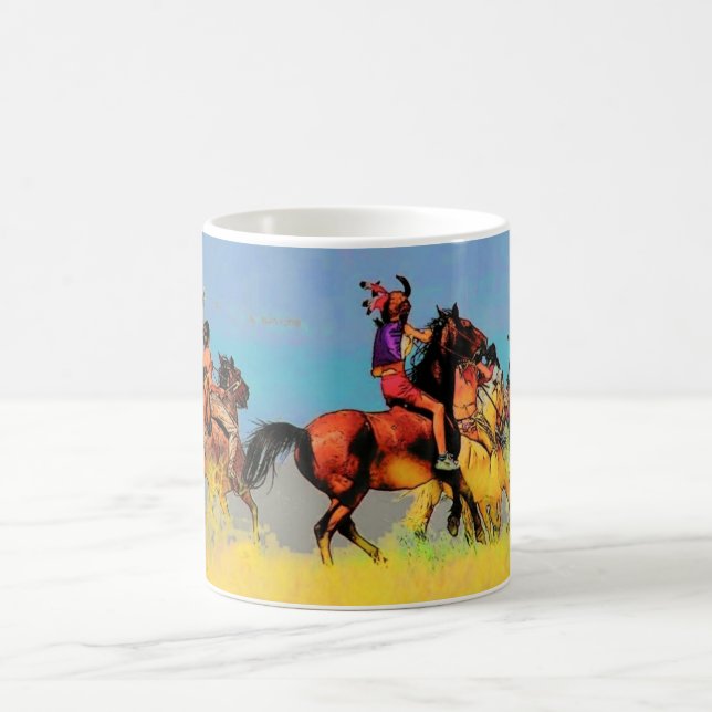 Montana ryttaremugg kaffemugg (Center)