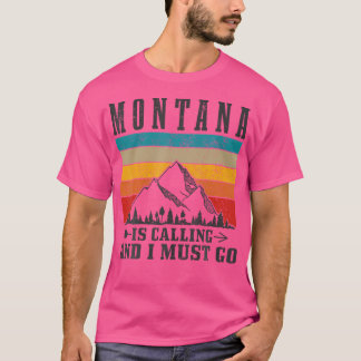 Montana säger att jag måste gå Vintage bergen. T Shirt