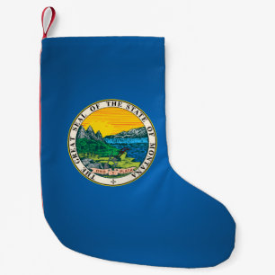 Montana-säl, amerikansk statssäl liten julstrumpa