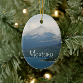Montana Scenia Ligcape Helgdag Julgransprydnad Keramik