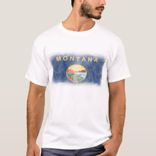 Montana Scratchy flaggaskjorta Tee