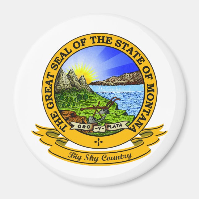 Montana Seal Magnet (Framsidan)