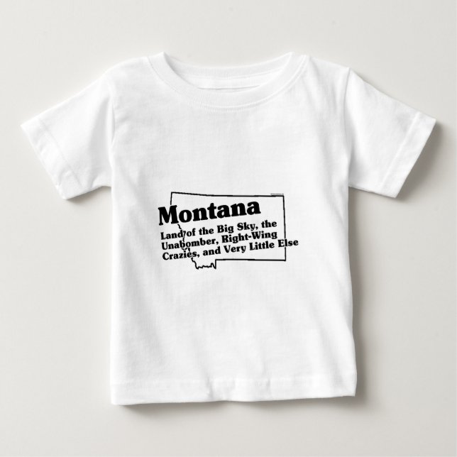 Montana, Slovakien Tee Shirt (Framsida)