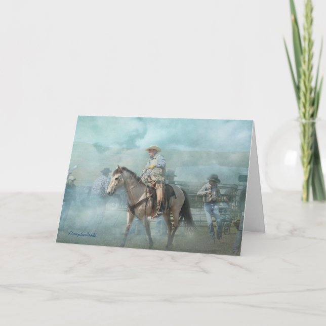 Montana som brännmärker JC Kort (Framsida)