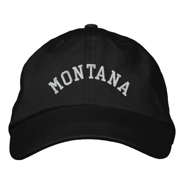 Montana State Embroidering Broderad Keps (Framsida)