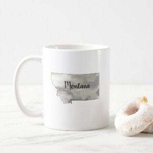 Montana State Illustration Art Kaffemugg