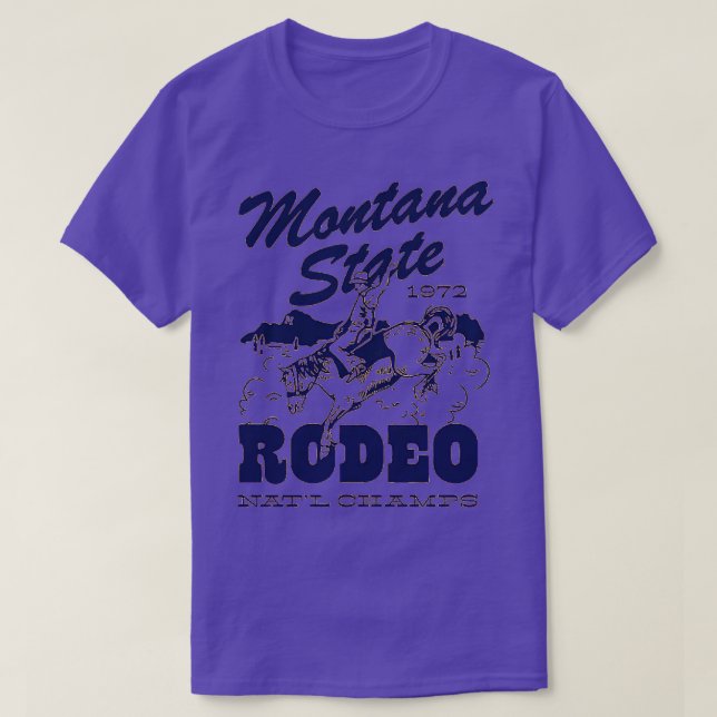 Montana State National Rodeo Champs 1 T Shirt (Design framsida)