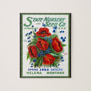 Montana State Seed Magazine Cover Pussel