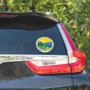 Montana State sigill lastbil bil fönster Klistermärken