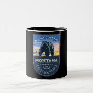 Montana State Två-Tonad Mugg