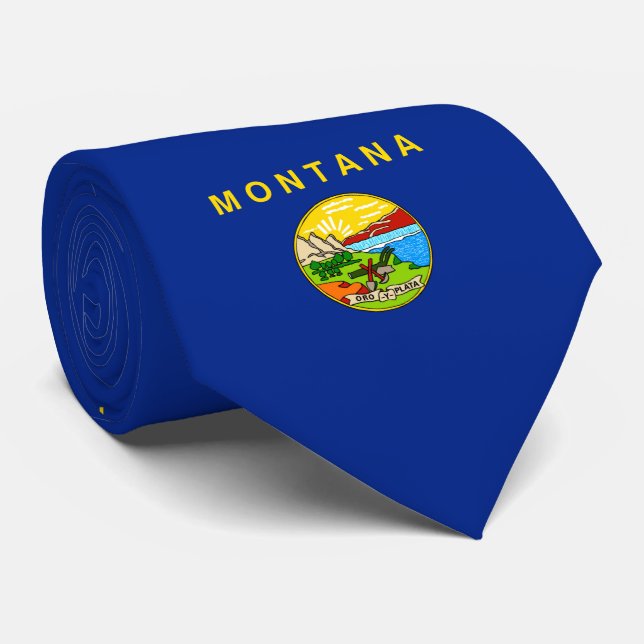 Montana Statlig flagga Design Slips (Rullad)