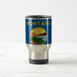 Montana statlig flagga resemugg
