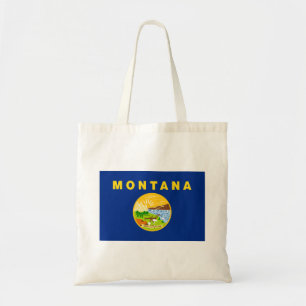 Montana Statlig flagga Tygkasse