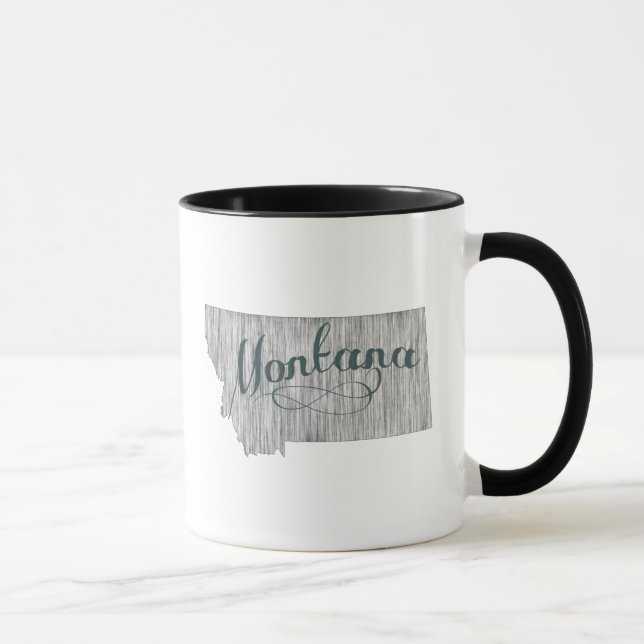 Montana statlig typografi mugg (Höger)