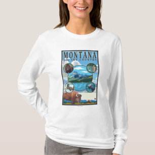 Montana statliga platser tee shirt
