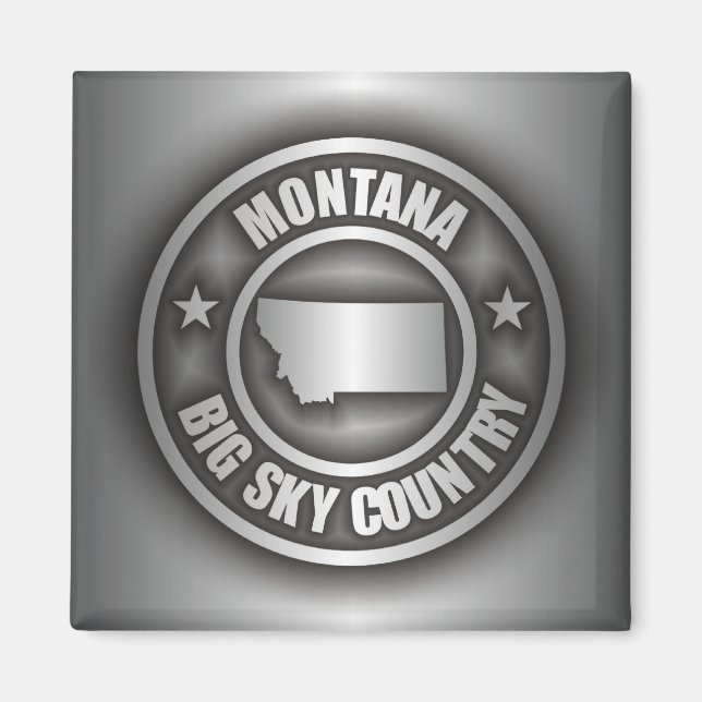 "Montana Steel" Magnet (Framsidan)
