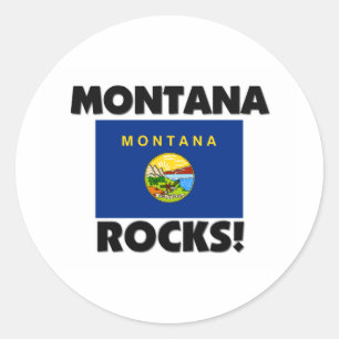 Montana Sten Runt Klistermärke